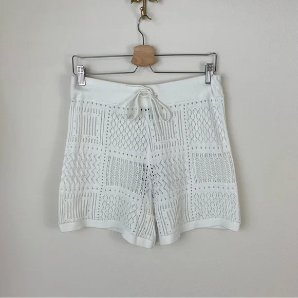 NWT Rails Catalina white crochet shorts